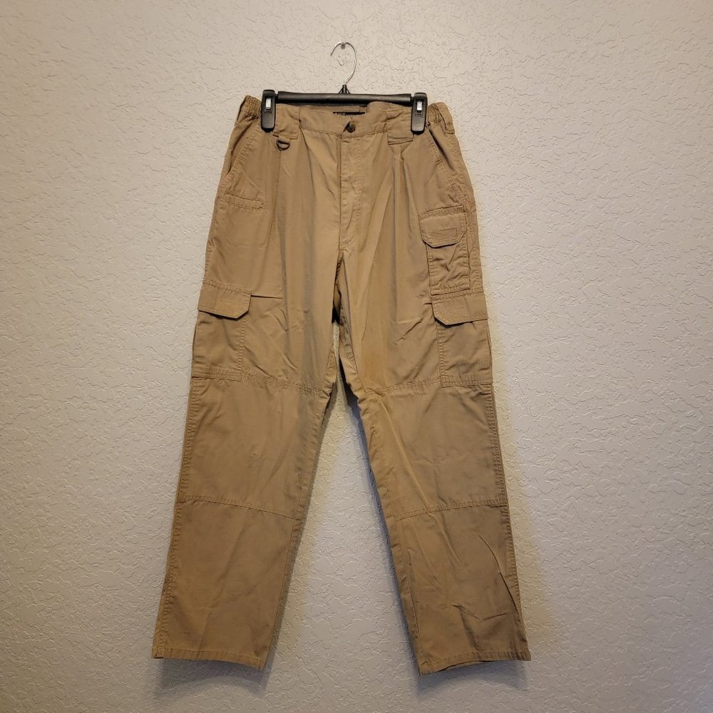 5.11 Tactical Series Mens Pants Size 34x32 Tan Khaki